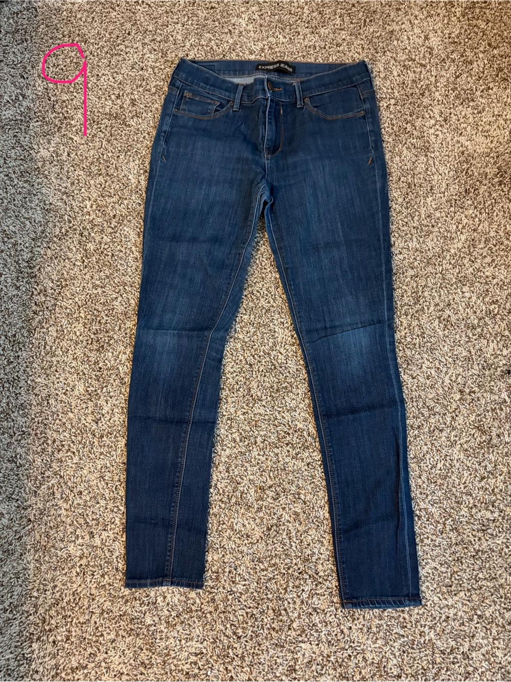 Dark Blue Women’s Skinny Jegging